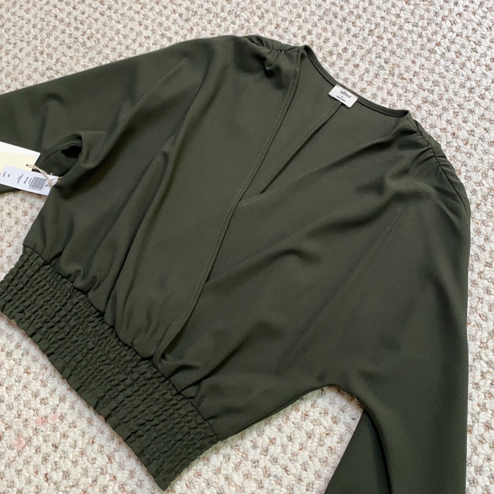 NWT Wilfred Aritzia Reign Blouse Small